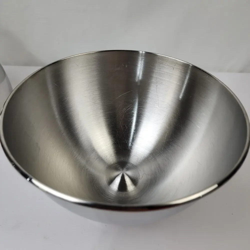 KitchenAid Mixing Replacement Bowls 4.5 Qt K45 & 2Qt K30 Stainless Steel VGC